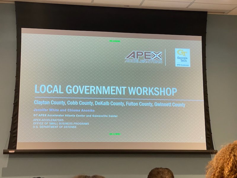 Georgia Tech APEX Local Government Workshop